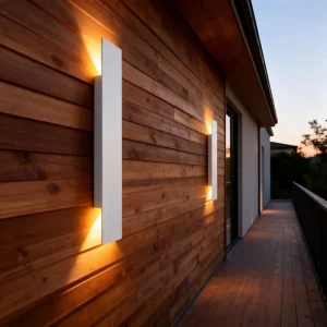 IP65 Waterproof Outdoor LED Wall Light Aluminum up Down Sconce 6W 18W 24W Modern Exterior Porch Lamp for Garden Facade Lighting