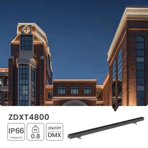 IP66 48pcs 12W LED Linear Wall Washers Light 4 1 RGBL Pixel Control DMX512 Aluminum Landscape Outdoor Use Waterproof High