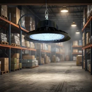 IP66 Aluminum Housing for Industrial Ceiling Light 6500K Color Temperature High Brightness for Warehouse Garage Lighting