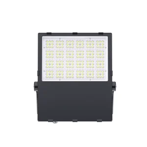 IP66 IK10 Waterproof Slim 200W High Power LED Flood Light 170lm/W 4000k Commercial Floodlight Warm White for Warehouse Sports