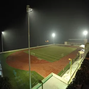 IP66 Outdoor High Mast LED Lights Hot Dip Galvanized for Court Stadium and Parking Lot Parking and Sports Lighting
