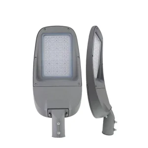 IP66 Rated 100W 300W Outdoor LED Street Light Solar Powered Luminaire for Road and Parking Lot Lighting Mounted on Lamp Pole