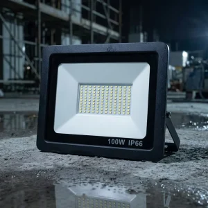 IP66 Waterproof 100W LED Outdoor Flood Lamp Aluminum Body Commercial Parking Lot Garden Path Wall Flood Lighting CE RoHS Listed