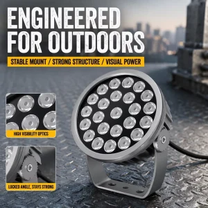 IP66 Waterproof High Bright SMD LED Spotlight Outdoor Architectural Lighting for Facades Gardens Landscapes 5 Year Warranty