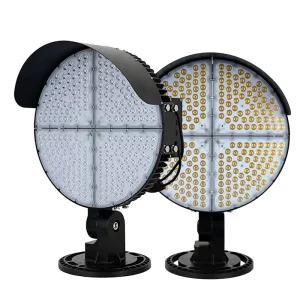 IP66 Waterproof Industrial High Mast Stadium Floodlight 1000W 1200W Remote LED 5 Year Warranty CRI 90 Beam Angle 10-60