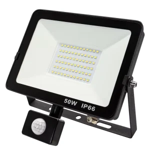 IP66 Waterproof LED Outdoor Wall Lights PIR Motion Sensor Floodlight Warehouse Dusk Dawn Aluminum CE RoHS 2 Year Outdoor Light