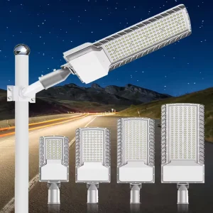 IP66 Waterproof Outdoor LED Street Light 50W 100W 150W 200W Die Cast Aluminum Road Parking Lot Commercial Public Lighting
