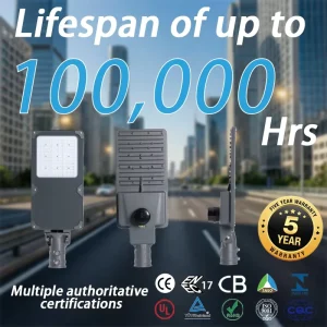 IP66 Waterproof SMD5050 LED Street Light 60W-360W High Lumen 150lm/w XD-LD9011 for Parking Lot Lighting