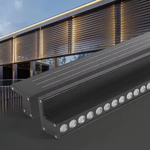 IP66 Waterproof Solar LED Linear Wall Washer Lamp Outdoor Architectural Building Facade Lighting Premium Wall Washers