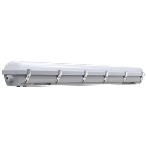 IP66&IK10 D63/D80 LED Triproof Emergency Batten Light Self/Manual Test 140lm 5 Year Warranty CE/CB/SAA Surface Mount Warehouse
