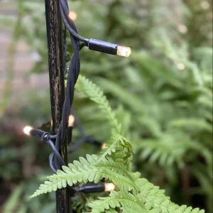 IP67 Commercial Outdoor Yard Rubber Cable String Light LED Christmas Tree Wedding Decoration Waterproof Fairy Light