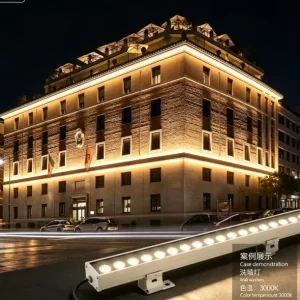 IP67 Linear LED Wall Washer Light for Hotel Building Bridge Facade Decoration