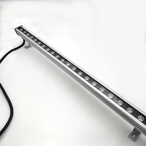IP67 Waterproof 36W Outdoor Cast Aluminum LED Linear RGB Blue 18x3W RGBW 4 in 1 LED Wall Washer Light for Landscape