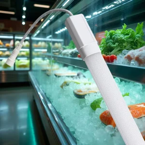 IP67 Waterproof LED Linear Light for Ice Cabinet All-weather Refrigerated Freezer Cooler Lighting Tube Lamp