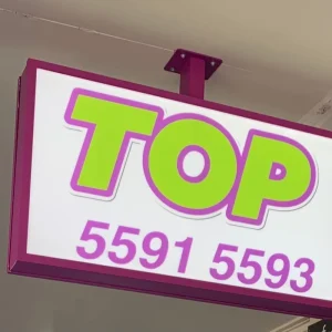 Illuminated Light Box Rectangle Light Box with Print LED Advertising Light Box
