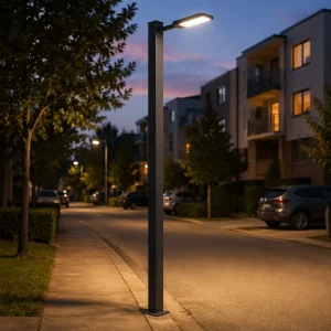 In Stock LED Area Light Fixture ETL DLC Slip Fitter LED Shoebox Parking Lot Pole Light With Photocell 5 years warranty