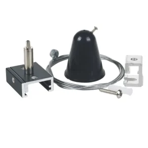 Indoor 3 Circuits 4 Wires LED Spotlight Track Lighting Suspension Mount Kit with Modern Design High CRI 90