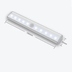 Indoor Bedroom Usb Rechargeable Lighting Wall Stair Infrared Cabinet Led Night Motion Sensor Wireless Step Closet Light