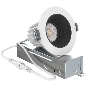 Indoor Ceiling Downlights 2 Inch 3cct Round Deep Anti Glare Recessed Downlight