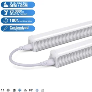 Indoor Ceiling Lighting 1200mm 18W LED Light Bar with ELT TUV CE SAA Listed 4Ft LED Hanging Office Lights