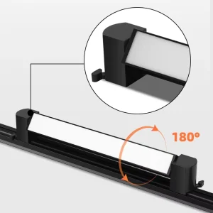 Indoor Commercial Lighting Floodlight 10W 20W 30W 40W Ceiling Rail System LED Track Lamp