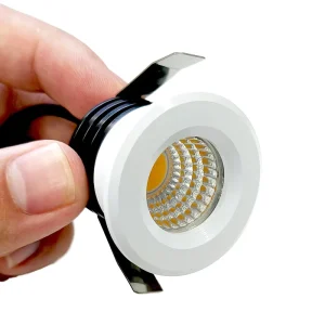 Indoor Decoration Lighting Simple Cabinet Round Downlight Home Shopping Mall Anti Glare Recessed Ceiling Mini Spotlight