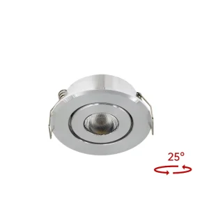 Indoor Embedded Cabinet Lights AC 220V Aluminum Adjustable LED Closet Showcase White Under Cabinet Light