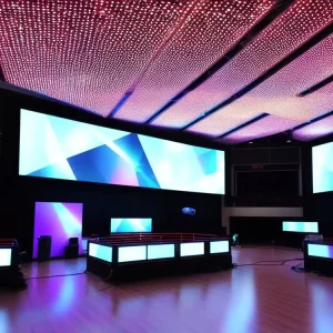 Indoor Fine Pitch Fixed LED Display Wall Low Light Attenuation for Meeting Room Multimedia Exhibition