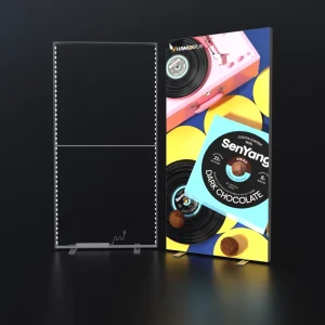 Indoor LED Aluminum Frame Light Box Stand Rectangle Decorative Advertising Display with High Brightness and Ultra Slim Design