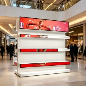 Indoor LED Bar Screen Digital Poster Light Weight Supermarket Convenience Store Header