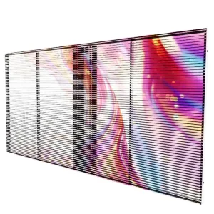 Indoor LED Digital Transparent Screen with 2500 5000cd Brightness and 1 Year Warranty for Stage Concert Retail Store