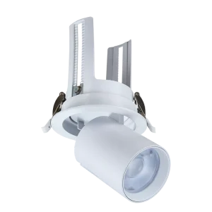 Indoor Lighting Fixture Anti glare Hidden Gu10 MR16 COB Downlight LED Ceilinglight Embedded Die cast Aluminum 90 Modern Fixed