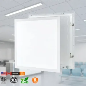 Indoor Lighting Recessed Ceiling Lamp 60×60 Square SMD2835 LED Backlit Panel Lights for Industrial Supermarket Office Hotel