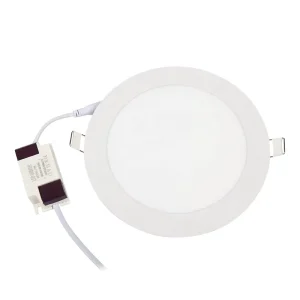 Indoor Lighting Recessed Mounted Slim Round Square LED Panel Light for Home Office Ceiling