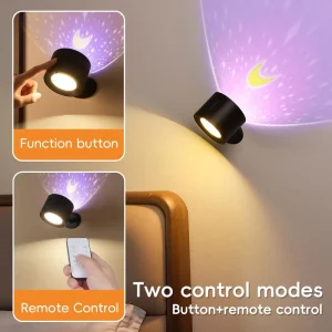 Indoor Rechargeable Dimmable Spotlights with Remote 3 CCT Wireless Uplights Accent Lighting for Painting Gallery Wall Decor