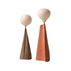 Indoor Room Decoration Simple Design Triangle Warm Home Color Art Craft Decor Floor Lamp with LED Energy Saving Light Source