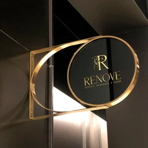 Indoor and Outdoor Waterproof Rotating Advertising Led Light Box Double Side Acrylic Circle Light Box