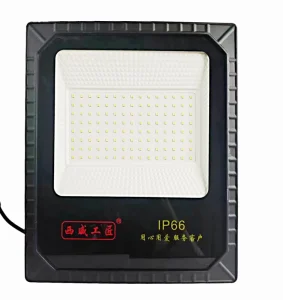 Industrial 100W High Bright LED Outdoor Flood Light IP65 Aluminum Housing Dimmable 5-Year Warranty for Garden Sports Stadiums