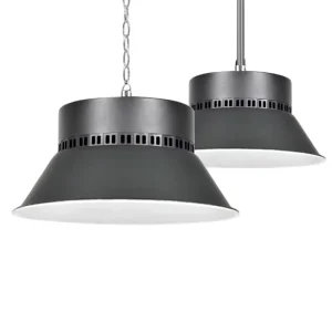 Industrial 150W & 100W LED High Bay Light Factory Direct Canopy & Pendant Ceiling Lighting IP65 for Warehouse & Factory Use