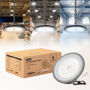 Industrial 160W 200W 240W UFO LED High Bay Light Indoor Commercial Industrial Fixture for Warehouse Factory