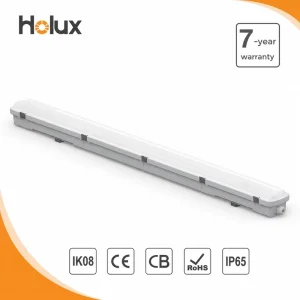 Industrial 18W 160 lm Per W IP65 IK08 PC Cover FR4 LED Module Breathing Valve 100000 Hours 7 Year Warranty LED Tri Proof Light