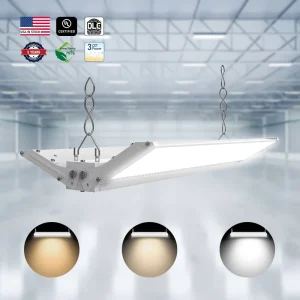 Industrial 80W 110W 220W 300W Led Sensor Square Dimmable Linear Hi Bay Industrial Highbay Led UFO High Bay Light For Warehouse