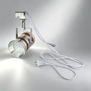 Industrial Aluminum LED COB 75W Jewelry Display Track Spotlight for Art Gallery