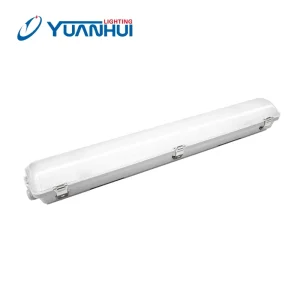 Industrial CCT Adjustable Waterproof IP66 LED Linear Light for Warehouse Office Indoor Triproof Luminaire 5 Year Warranty