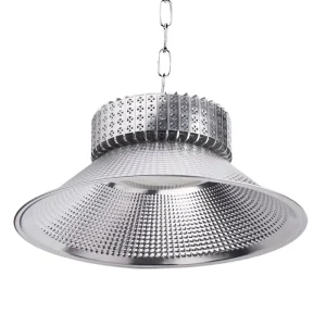 Industrial Commercial Lighting Hanging 100W 150W 200W 300W IP65 SMD Round LED High Bay Lights Warehouse Workshop Garage Fixture