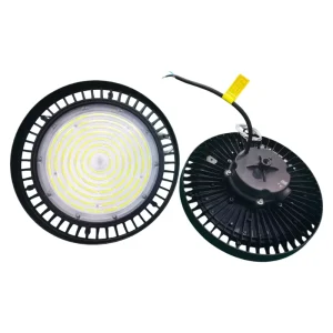 Industrial Commercial Lighting Hanging Warehouse Workshop Garage Fixture 100W 150W 200W Round UFO Led High Bay Lights