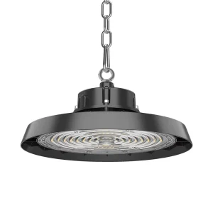 Industrial Commercial Warehouse Dimmable CCT Selectable UFO Highbay Light IP65 100W 240W 5 Year Warranty High Power