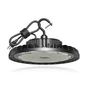 Industrial Commercial Warehouse Dimmable Power CCT Selectable IP65 UFO Highbay Light 100W 150W 200W 240W