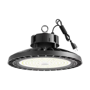 Industrial Commercial Warehouse Dimmable Power CCT Selectable UFO High Bay Light 100W 150W 200W 240W LED High Bay Light