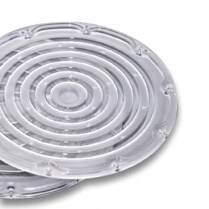 Industrial Grade 100-250W UFO High Bay Light 4000-6000K IP65 Waterproof Dimmable for Warehouse Factory Lighting